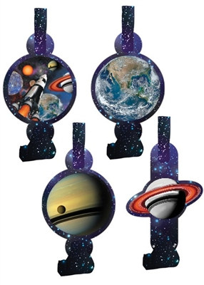 Space Party Blowouts (8/pkg)