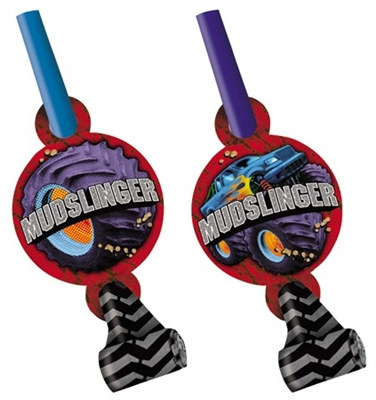 Monster Truck Party Blowouts (8/pkg)