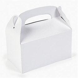 White Treat Boxes (2/pkg)