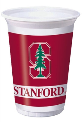 Stanford University Plastic Cups (8/pkg)