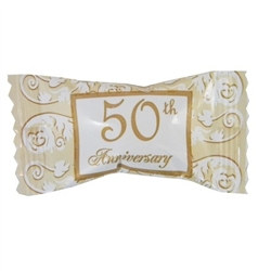 50th Anniversary Buttermint Creams (50/pkg)