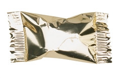 Metallic Gold Buttermint Creams (50/pkg)