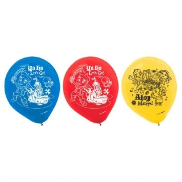 Jake and the Neverland Pirates Latex Balloons (6/pkg)