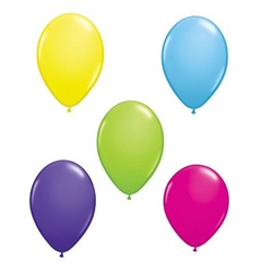 The Solid Color Latex Balloons measure 11 inches when inflated. We offer an array of colors to choose from so no matter what theme party you are having, these balloons are a must have! Sold 6 per package. No returns.