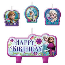 Frozen Birthday Candle Set (4/pkg)