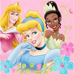 Disney Princesses Beverage Napkins (16/pkg)