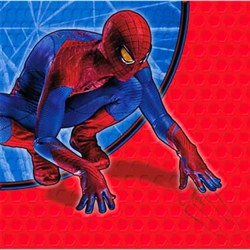 Spider Man Beverage Napkins (16/pkg)