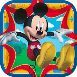 Mickey Mouse Lunch Plates (8/pkg)