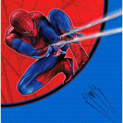 Spider Man Lunch Napkins (16/pkg)