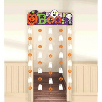 Halloween Friendly Door Curtain