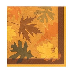 Turning Leaves Beverage Napkins (16/pkg)