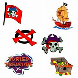 Pirate Tattoos (144/pkg)