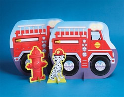 Fire Truck Centerpiece