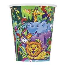 Smiling Safari Hot/Cold Cups (8/pkg)