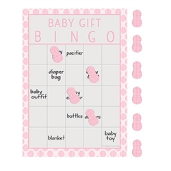 The Little Peanut Pink Bingo Game is a classic baby shower game to be played while the mother-to-be opens her gifts. Each game comes with 10 cards and 10 sheets of stickers. Instructions included. Also available in Little Peanut Blue.