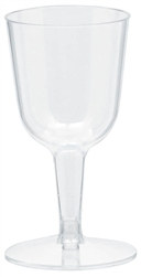 Clear Mini Wine Glasses (20/pkg)