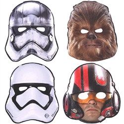 Star Wars Episode VII Paper Masks
