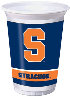 Syracuse University Plastic Cups (8/pkg)