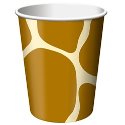 Giraffe Print Hot/Cold Cups