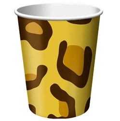 Leopard Print Hot/Cold Cups (8/pkg)