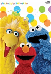 Sesame Street Party Loot Bags (8/pkg)