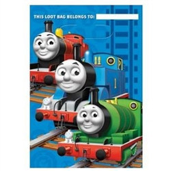 Thomas and Friends Party Loot Bags (8/pkg)