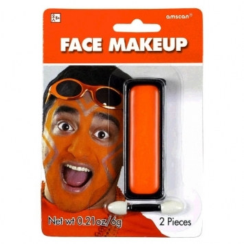 Orange Face Paint