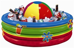 Beach Ball Inflatable Cooler