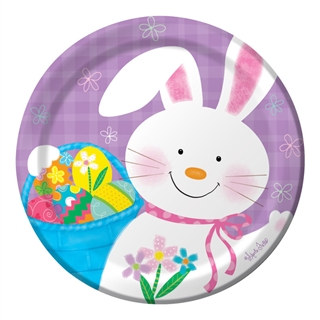 Bunny Juggle Dessert Plates (8/pkg)