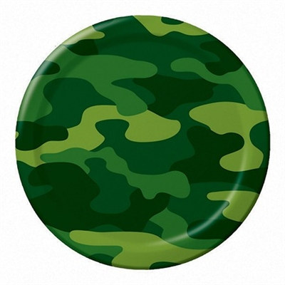 Camo Dessert Plates (8/pkg)