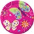 Butterfly Birthday Dessert Plates (8/pkg)