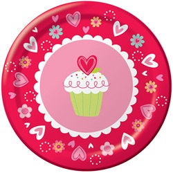 Valentine Sweets Lunch Plates (8/pkg)