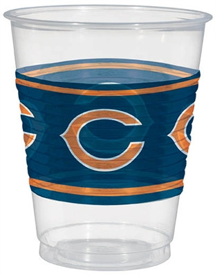 Chicago Bears Plastic Cups (25/pkg)