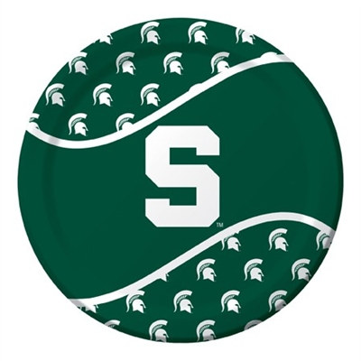 Michigan State University Lunch Plates (8/pkg)