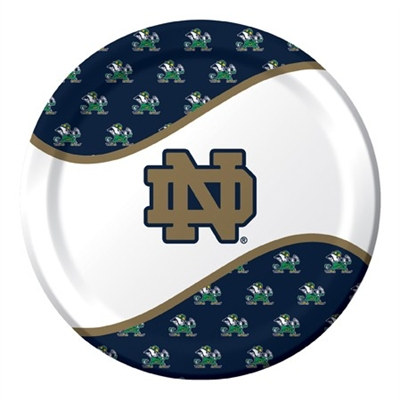 University of Notre Dame Lunch Plates (8/pkg)