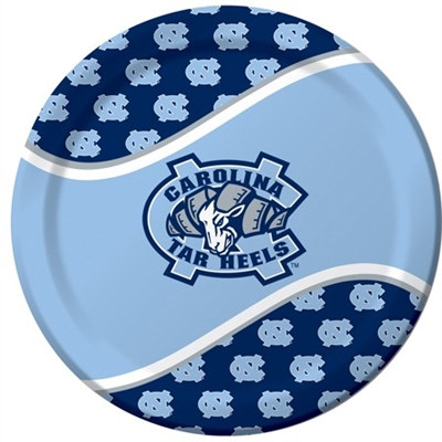 University of North Carolina Lunch Plates (8/pkg)