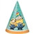 Minions Party Hats (8/pkg)