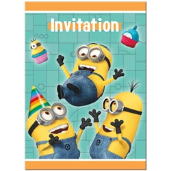 Despicable Me Invitations (8/pkg)
