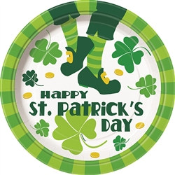 St. Patty's Day Jig Lunch Plates (8/pkg)