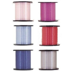 The Curling Ribbon - Choose Color is a versatile craft item, perfect for gift wrapping or attaching to balloons. Each spool contains 500 yards of 3/16 crimped ribbon. Choose your color!