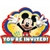 Mickey Mouse Invitations (8/pkg)