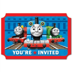 Thomas and Friends Invitations (8/pkg)
