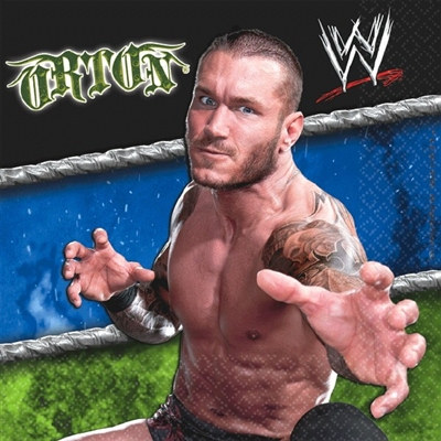 WWE Beverage Napkins (16/pkg)