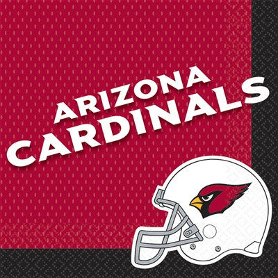 Arizona Cardinals Lunch Napkins (16/pkg)