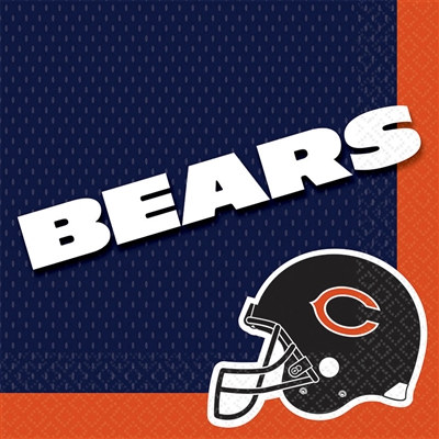 Chicago Bears Lunch Napkins (16/pkg)