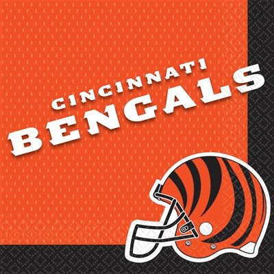 Cincinnati Bengals Lunch Napkins (16/pkg)