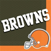 Cleveland Browns Lunch Napkins (16/pkg)