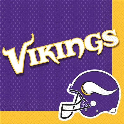 Minnesota Vikings Lunch Napkins (16/pkg)