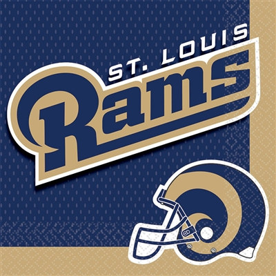 St. Louis Rams Lunch Napkins (16/pkg)