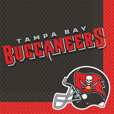 Tampa Bay Buccaneers Lunch Napkins (16/pkg)